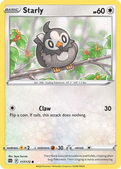 Starly (117/172) [Sword & Shield: Brilliant Stars]-1