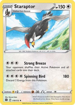 Staraptor (119/172) [Sword & Shield: Brilliant Stars]-1