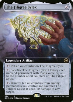 The Filigree Sylex (Extended Art) [Phyrexia: All Will Be One]-1