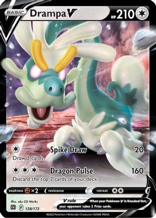 Drampa V (128/172) [Sword & Shield: Brilliant Stars]-1