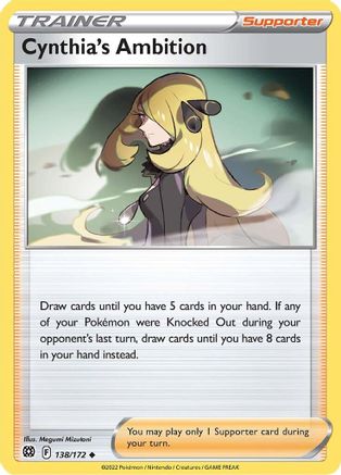 Cynthia's Ambition (138/172) [Sword & Shield: Brilliant Stars]-1