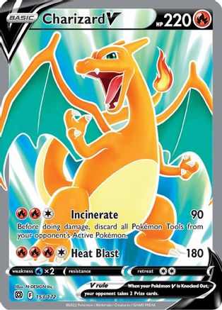 Charizard V (153/172) [Sword & Shield: Brilliant Stars]-1