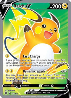 Raichu V (158/172) [Sword & Shield: Brilliant Stars]-1