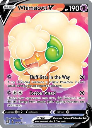Whimsicott V (160/172) [Sword & Shield: Brilliant Stars]-1