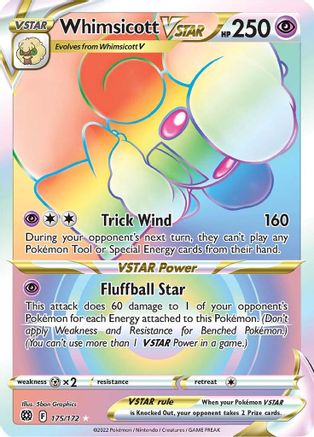 Whimsicott VSTAR (175/172) [Sword & Shield: Brilliant Stars]-1