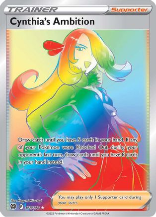 Cynthia's Ambition (178/172) [Sword & Shield: Brilliant Stars]-1
