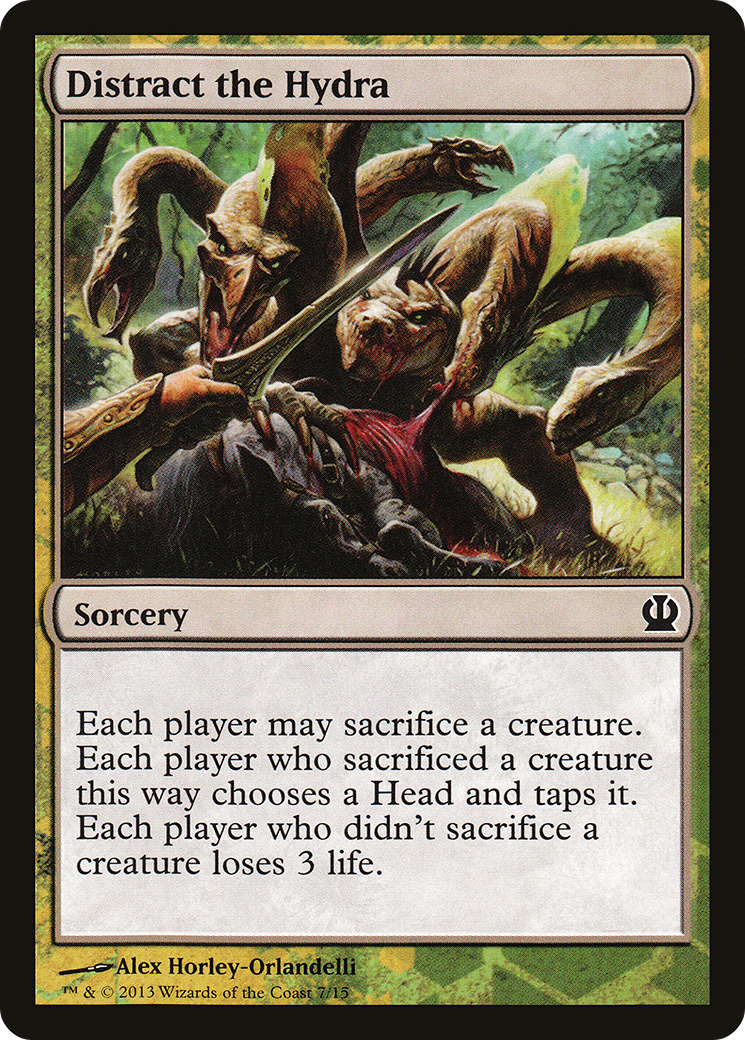 Distract the Hydra [Theros Face the Hydra]-1