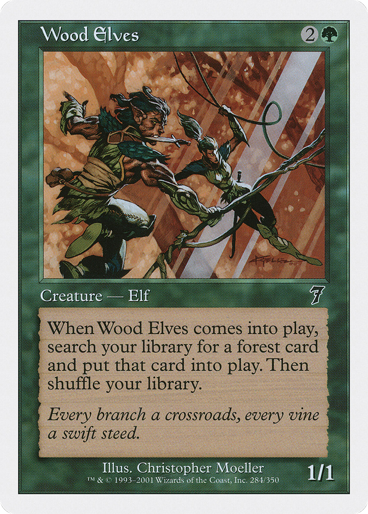 Wood Elves (7ED-284) - 7th Edition-1