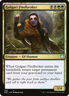 Golgari Findbroker [Kaldheim Commander]-1