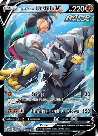 Rapid Strike Urshifu V (TG20/TG30) [Sword & Shield: Brilliant Stars]-1