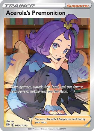 Acerola's Premonition (TG24/TG30) [Sword & Shield: Brilliant Stars]-1