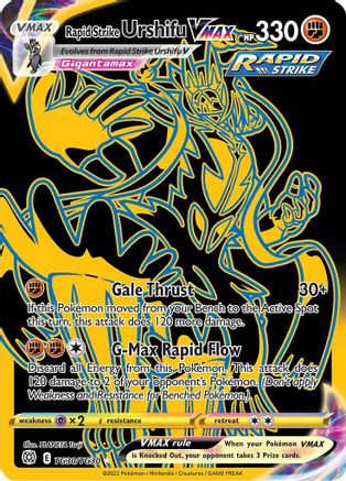 Rapid Strike Urshifu VMAX (TG30/TG30) [Sword & Shield: Brilliant Stars]-1