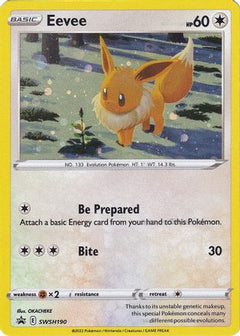 Eevee (SWSH190) [Sword & Shield: Black Star Promos]-1