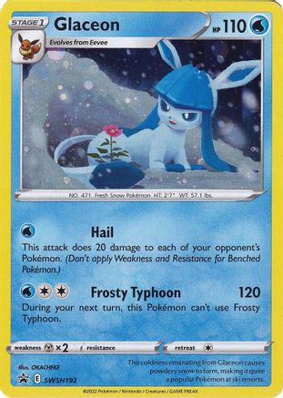 Glaceon (SWSH192) [Sword & Shield: Black Star Promos]-1