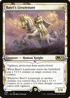 Basri's Lieutenant (Showcase) [Core Set 2021]-1
