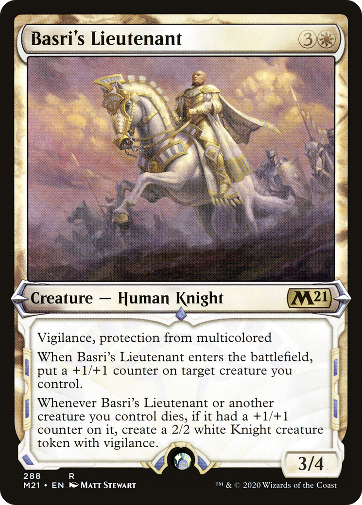 Basri's Lieutenant (Showcase) [Core Set 2021]-1