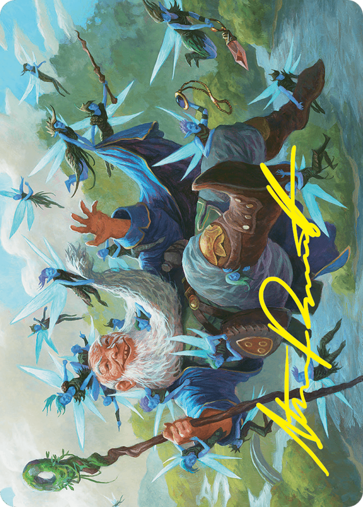 Mischievous Mystic // Mischievous Mystic (AFDN-007) - Foundations Art Series (Borderless) Foil-1