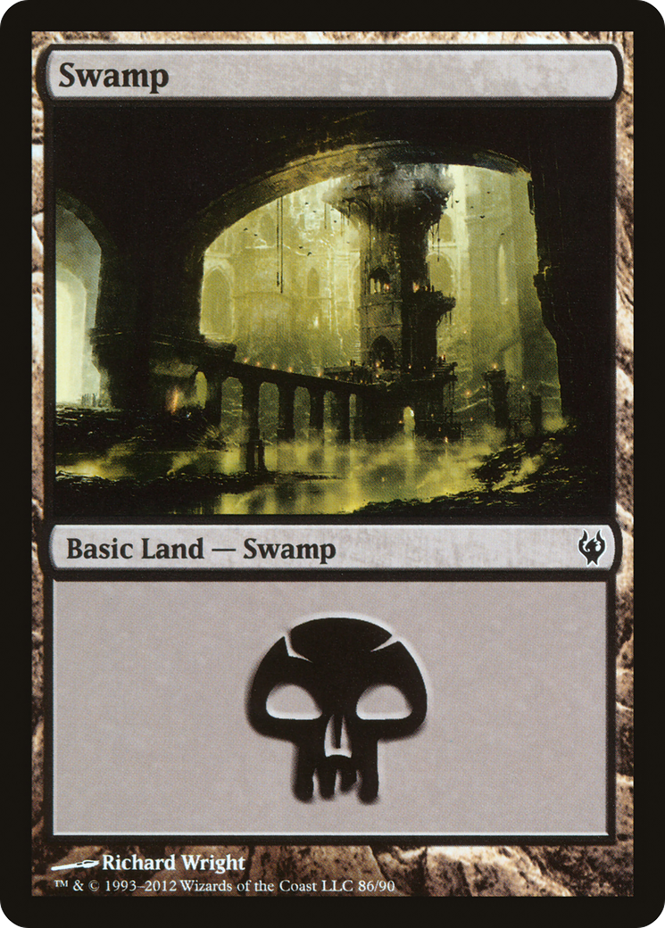 Swamp (86) [Duel Decks: Izzet vs. Golgari]-1