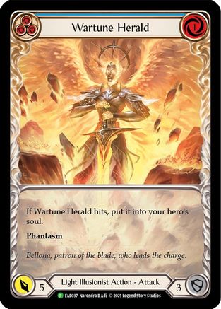 Wartune Herald (Red) [FAB036] Rainbow Foil-1