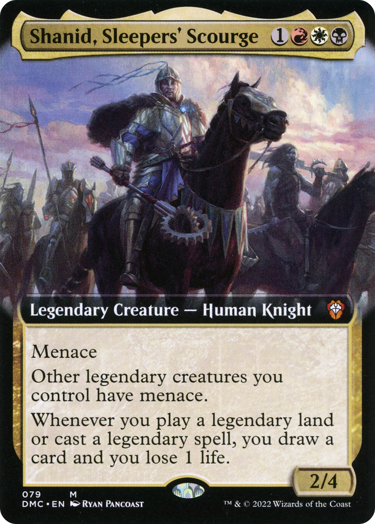 Shanid, Sleepers' Scourge (Extended Art) [Dominaria United Commander]-1