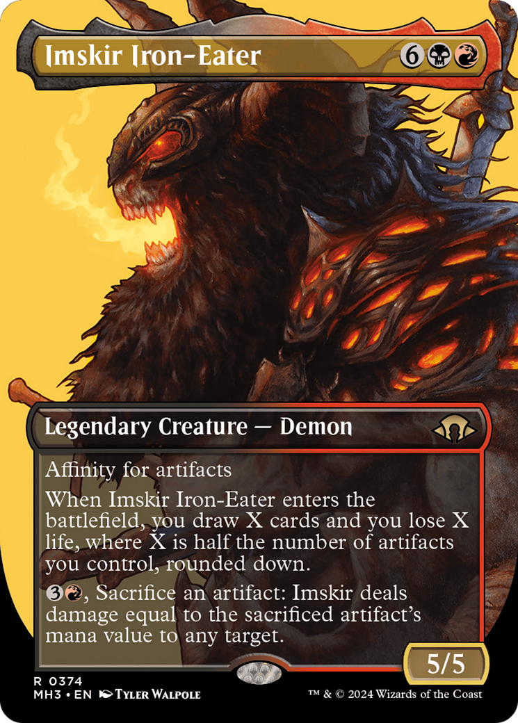 Imskir Iron-Eater (Borderless) [Modern Horizons 3]-1