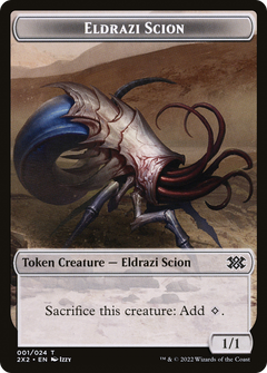 Eldrazi Scion (T2X2-001) - Double Masters 2022 Tokens Foil-1
