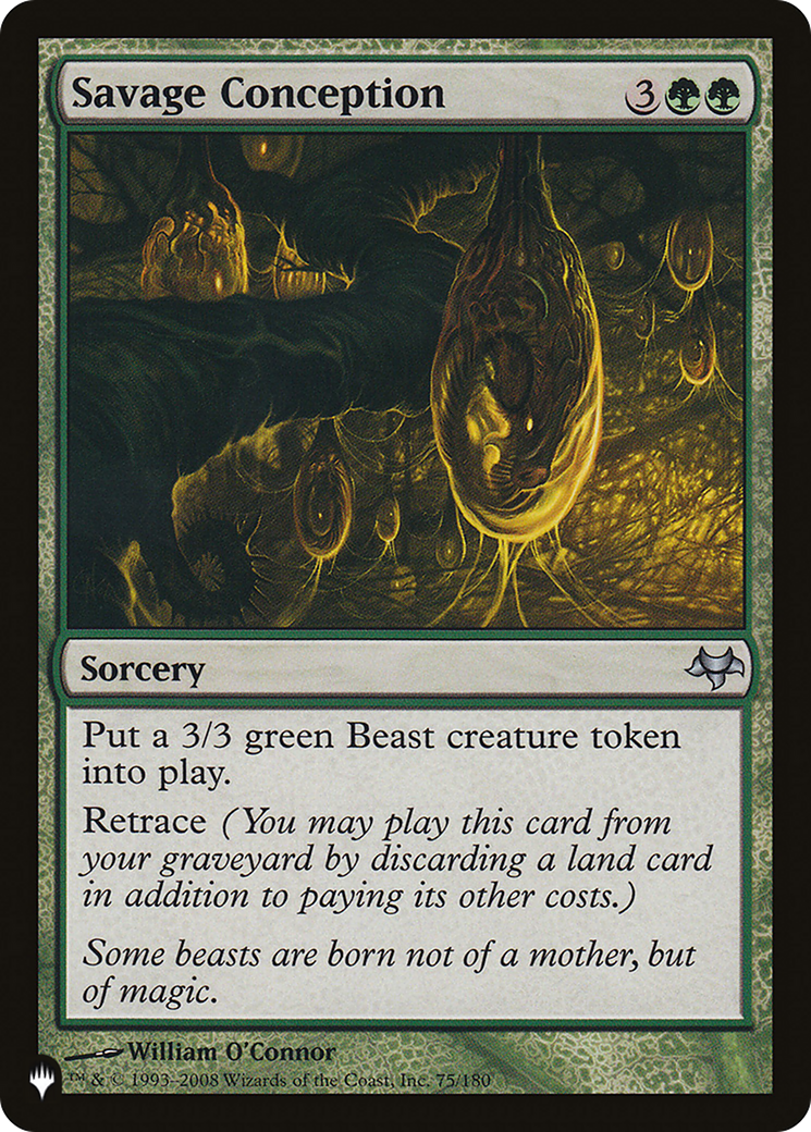 Savage Conception [The List]-1