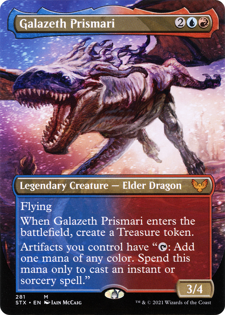 Galazeth Prismari (Borderless Alternate Art) [Strixhaven: School of Mages]-1
