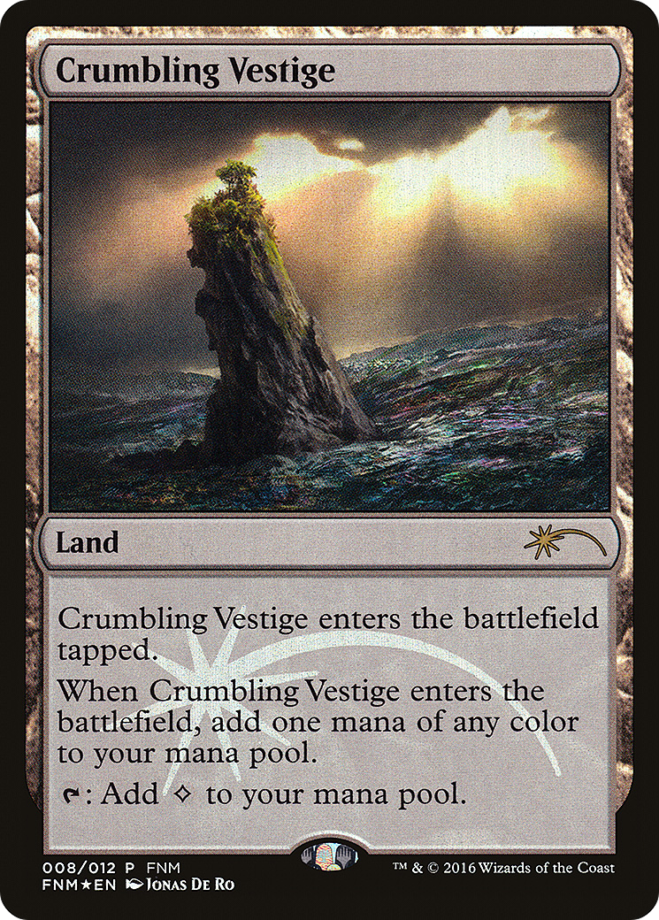 Crumbling Vestige [Friday Night Magic 2016]-1