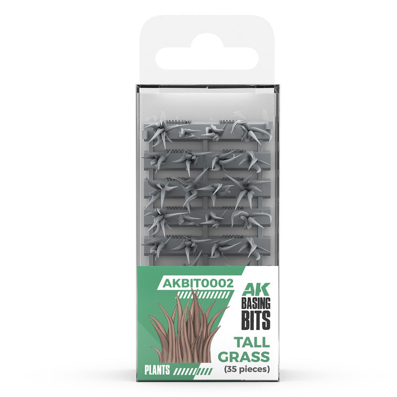 AK Interactive - Basing Bits - Tall Grass - 35 Pieces