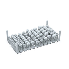 AK Interactive - Basing Bits - Skulls - 72 Pieces
