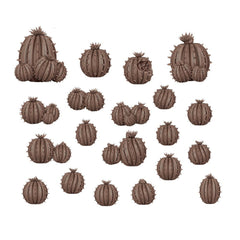 AK Interactive - Basing Bits - Cactus Barrel - 20 Pieces