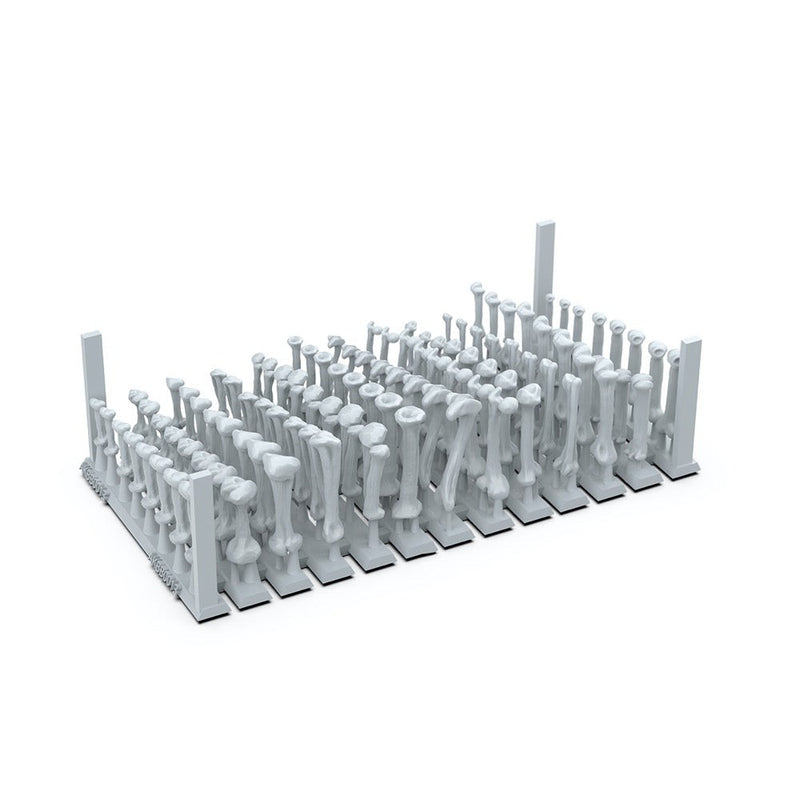 AK Interactive - Basing Bits - Human Bones - 120 Pieces