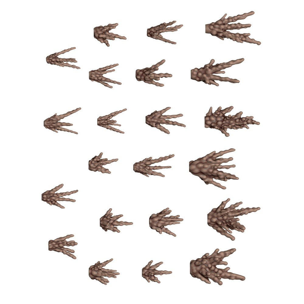 AK Interactive - Basing Bits - Bullet Impact Fx - 43 Pieces