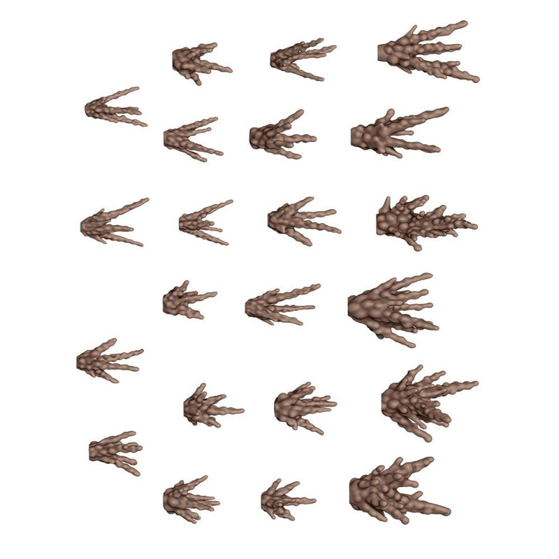 AK Interactive - Basing Bits - Bullet Impact Fx - 43 Pieces
