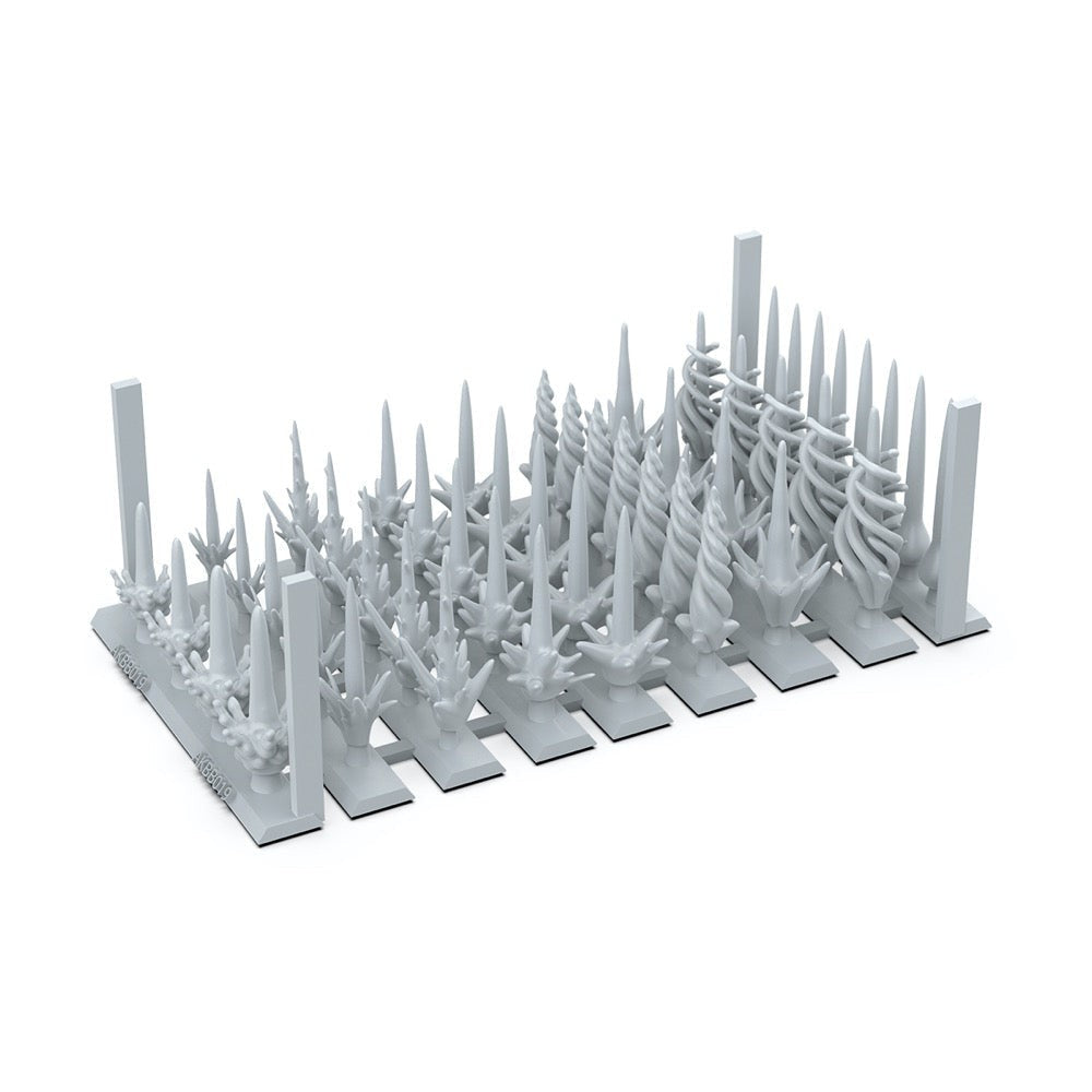 AK Interactive - Basing Bits - Plasma Fx - 54 Pieces