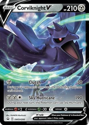 Corviknight V (SWSH200) [Sword & Shield: Black Star Promos]-1