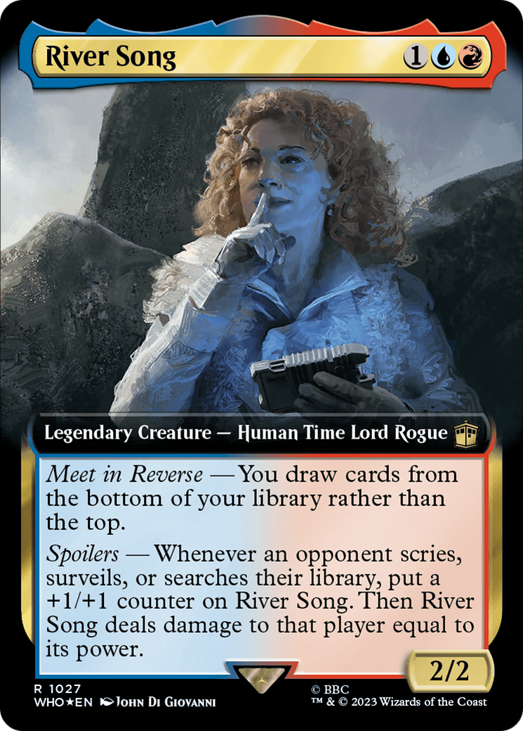 River Song (Extended Art) (Surge Foil) [Doctor Who]-1