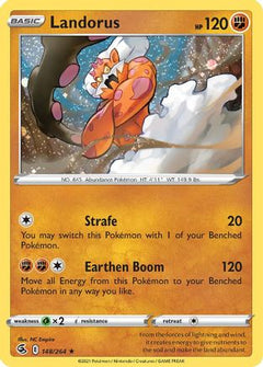 Landorus (148/264) (Cosmos Holo) [Sword & Shield: Fusion Strike]-1
