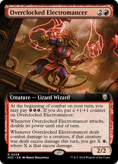 Overclocked Electromancer (Extended Art) [Modern Horizons 3 Commander]-1