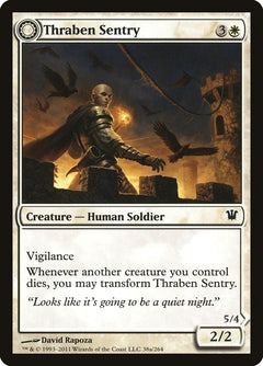 Thraben Sentry // Thraben Militia [Innistrad]-1