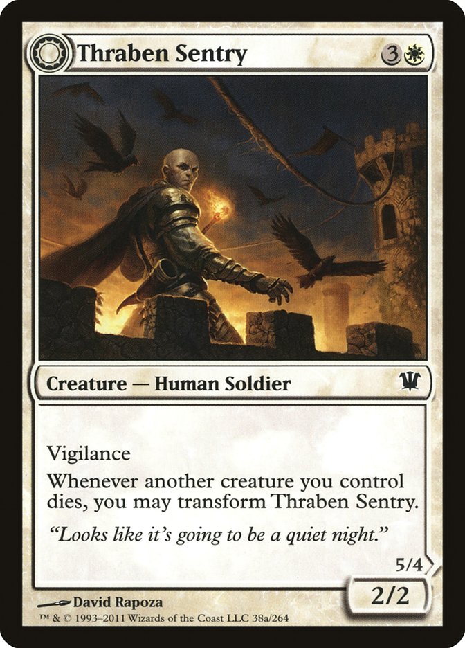 Thraben Sentry // Thraben Militia [Innistrad]-1