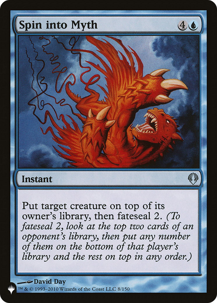 Spin into Myth [The List]-1
