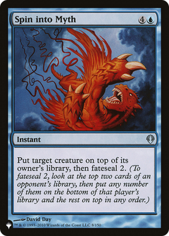 Spin into Myth [The List]-1