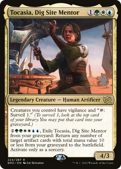 Tocasia, Dig Site Mentor (Promo Pack) [The Brothers' War Promos]-1