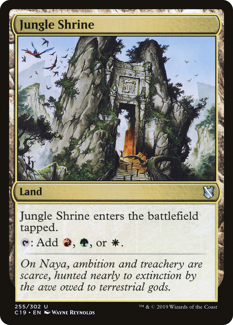 Jungle Shrine [Commander 2019]-1
