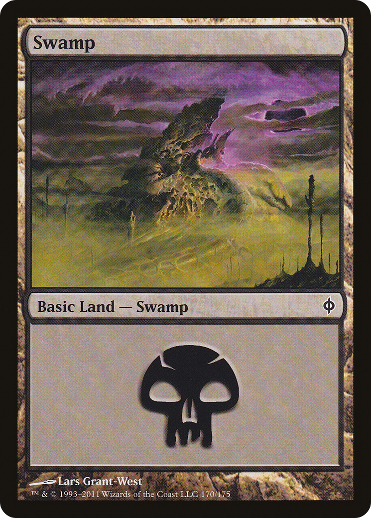 Swamp (170) [New Phyrexia]-1