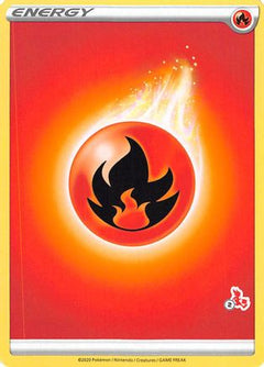 Fire Energy (Cinderace Stamp #2) [Battle Academy 2022]-1