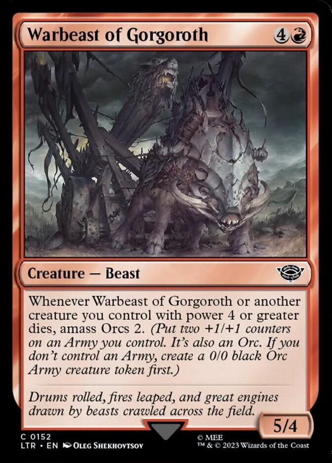 Warbeast of Gorgoroth [The Lord of the Rings: Tales of Middle-Earth]-1