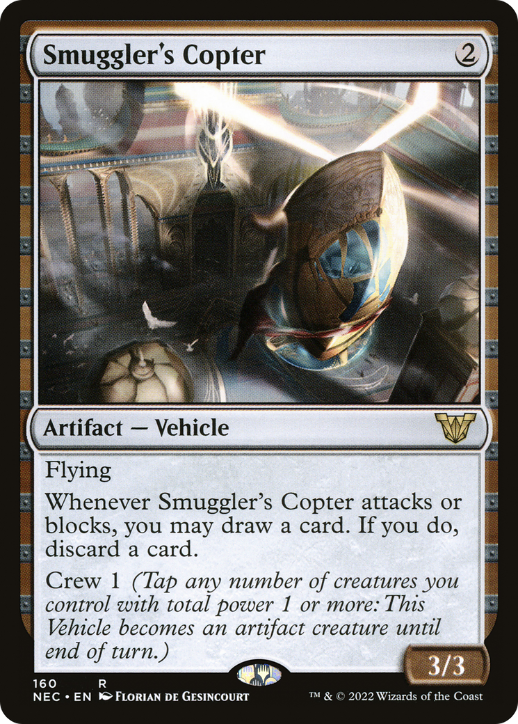 Smuggler's Copter [Kamigawa: Neon Dynasty Commander]-1